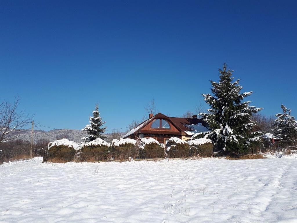 Dom Grabowa Z Sauna I Podgrzewanym Basenem Gilowice  Exteriér fotografie