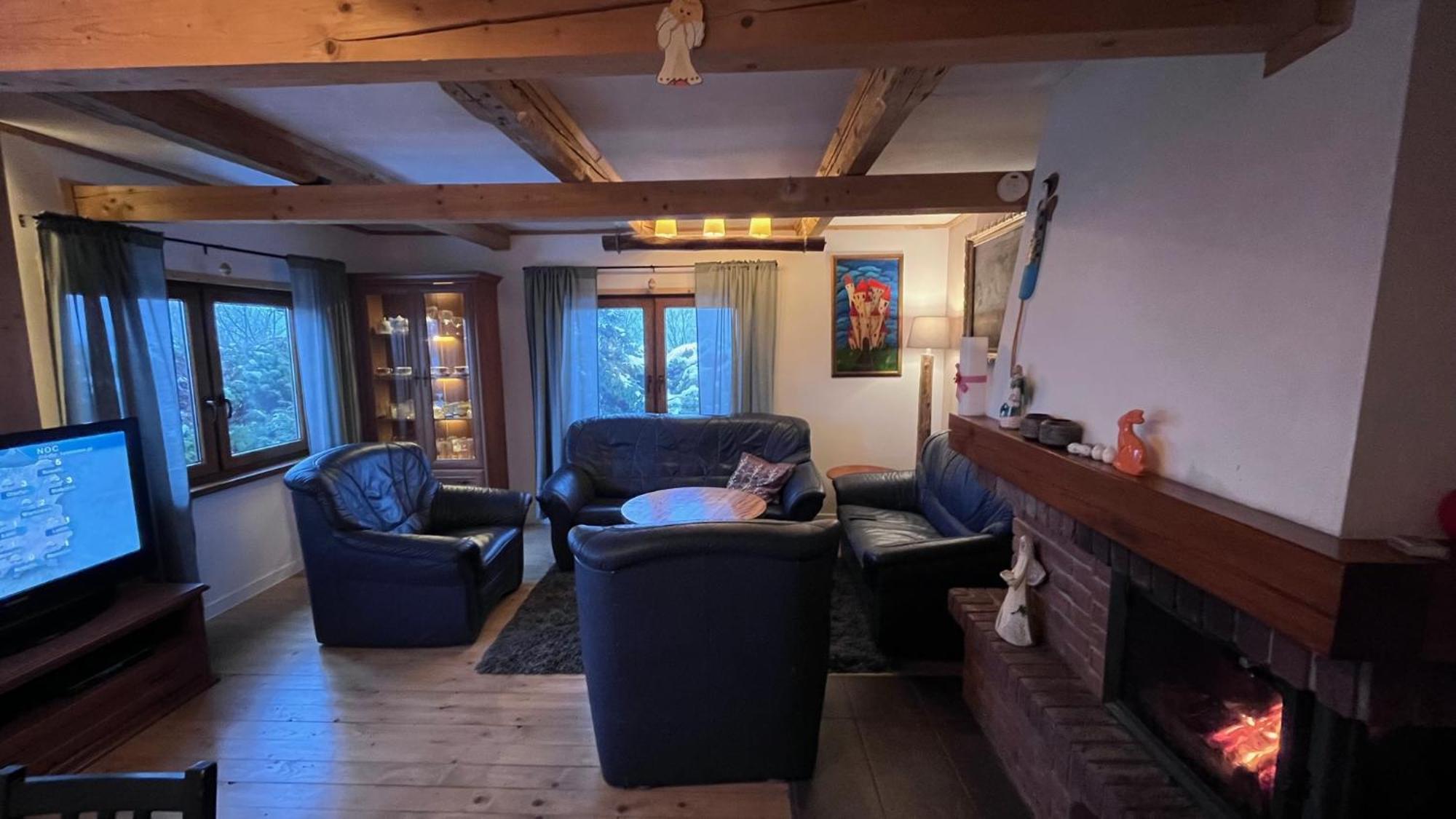 Dom Grabowa Z Sauna I Podgrzewanym Basenem Gilowice  Exteriér fotografie